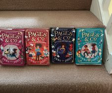 Anna James -Pages and co x 4 books