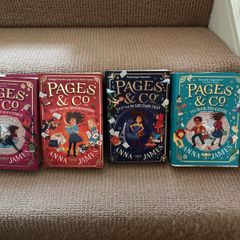 Anna James -Pages and co x 4 books