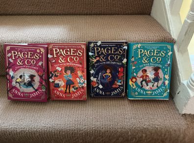 Anna James -Pages and co x 4 books