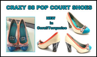 Crazy 88 Audrey Shepburn Pop Court Shoes