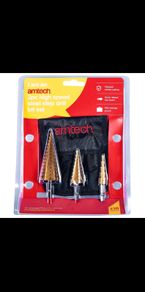 HSS step drill bits 3 sizes