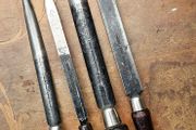 4 Moore and Wright bearing scrapers