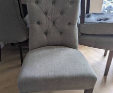 Santino Light Grey Dining Chair  X 6