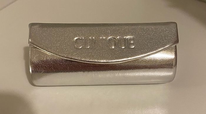 Clinique Silver Lipstick Holder Case with Mirror Brand New Vintage Collectors Item