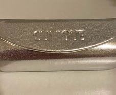 Clinique Silver Lipstick Holder Case with Mirror Brand New Vintage Collectors Item