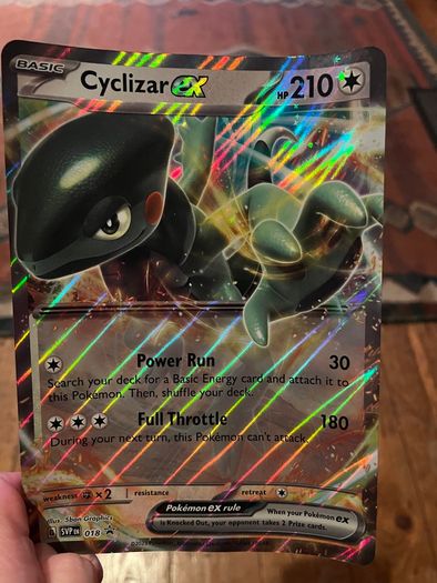 Large pokemon card