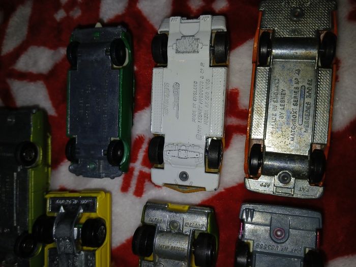 Matchbox Series + Superfast Lot X 7, Mercedes, Mg, Amx, Mazda, Mercury, Rolls-royce