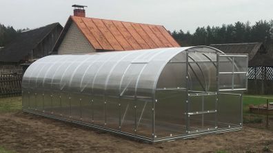 Greenhouse Extra strong ARC 2 Polycarbonate tunnel greenhouse