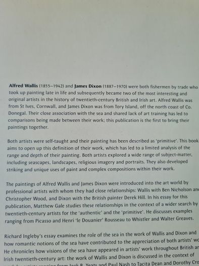 Art  Catalogue.  Two Painters. Works By Alfred Wallace  & James Dixon  128  Illustrated Pages. In Very Good Condition.