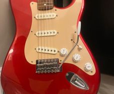 Fender Squire Standard Stratocaster with 70s style decal