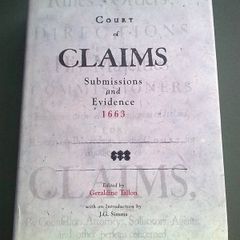 Court of Claims submissions and evidence 1663.