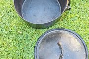 Antique Cast Iron Pot