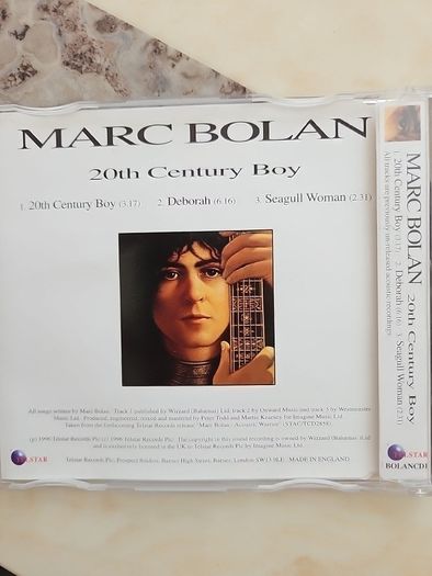 Marc Bolan CD (Promo) - 20th Century Boy
