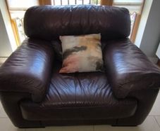 Leather armchair free to take