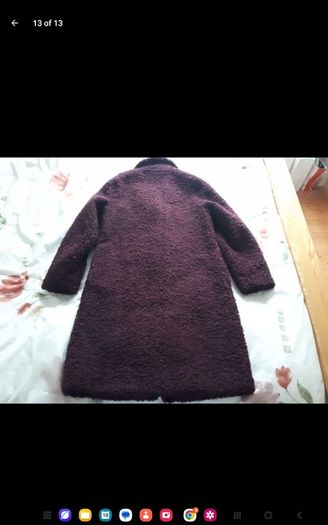 Ted Baker - Nabeli Coat - Deep Burgundy - UK 8 to 10 - BNWT RRP 430