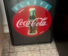 Coca Cola Fibre Optic Light Box