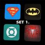 Wooden Super Hero Coasters Image 3