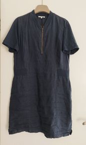 Sandwich Linen Dress - Size 12