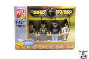 Pack of 4 block tech dino park figures Fits Other Major Brands