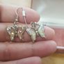Vintage Butterfly Earrings Image 3