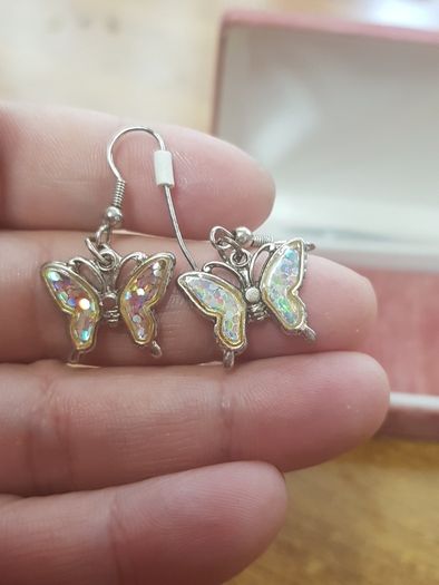 Vintage Butterfly Earrings