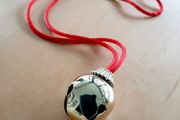 2026 Gold bell on red cord