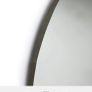HKliving Round Mirror Metal Frame 120 cm Image 3