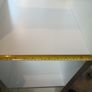 White 4 cube shelf unit Image 2