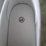 white canvas slip ons Image 4