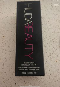 make Huda beauty luminous matte macchiato 400g