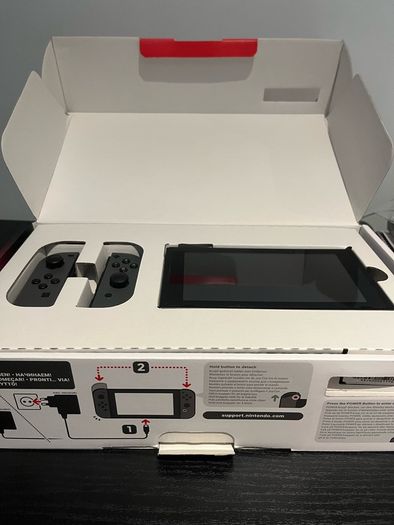 Nintendo Switch Console Grey 32GB - 128GB microSD included