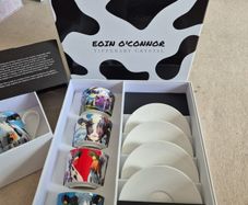 Eoin O'Connor Tea Cup and Saucer set