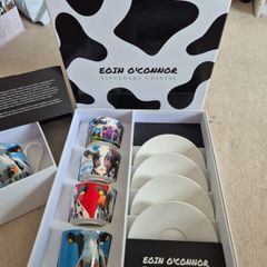 Eoin O'Connor Tea Cup and Saucer set