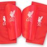 LIVERPOOL Licensed Shin Pad With Sock Sleeve, Junior - Shin Guard, Breathable, Lightweight, Durable, Protective Gear, Merchandise, Great Football Gift Idea Image 2