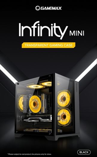 pc case and 3x fan