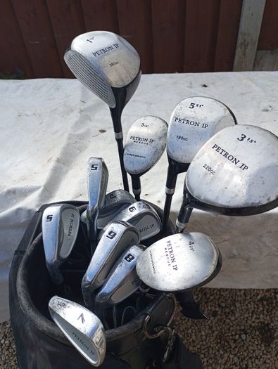 Petron ip golf clubs. Left handed clubs.