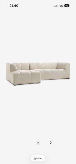 Allese L shaped Sofa