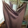 River Island Chocolate Brown Satin Effect Midi Dress, Size 8 Image 6