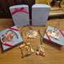 Newbridge Silverware Christmas Decorations x5 | 4 New Boxed / Crystal Collection Ornament Image 9
