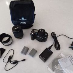 Nikon D80 with lens and accessories. Shutter count is only 4520. Excellent condition. No marks. Working perfectly.