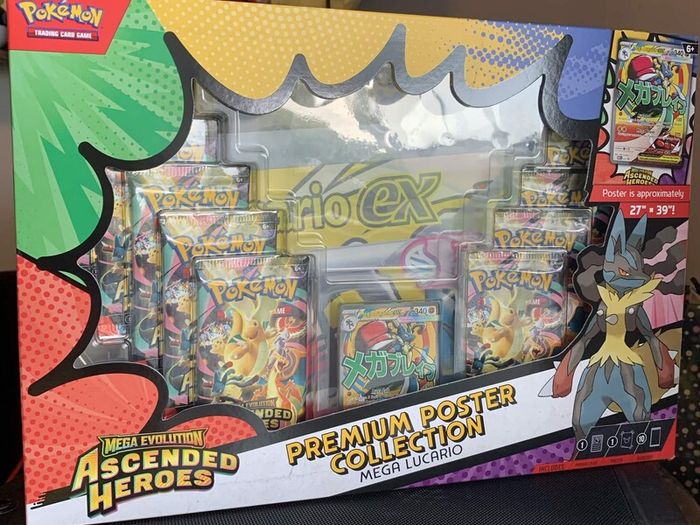 Pokemon Premium Poster Collection MEGA Lucario