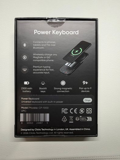 Clicks Power Keyboard