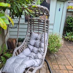 Outdoor Hanging Swing Chair with Cushion  120