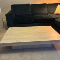 Wooden coffee table