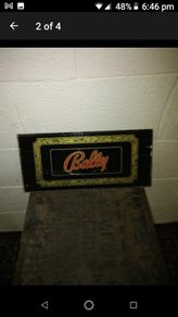 Vintage Glass Signs
