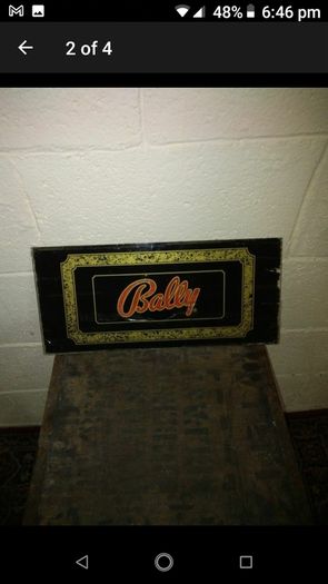 Vintage Glass Signs