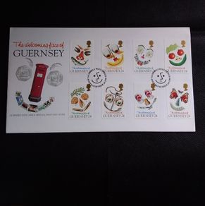 Guernsey : 1995 First Day Cover - The Welcoming Face of Guernsey