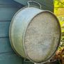 Vintage Galvanised Oval Wash Tub or Planter Image 6