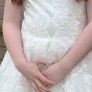 Ivory communion dress Image 5