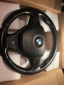Genuine BMW F06 F10 F11 M Sport Steering Wheel with genuine Airbag